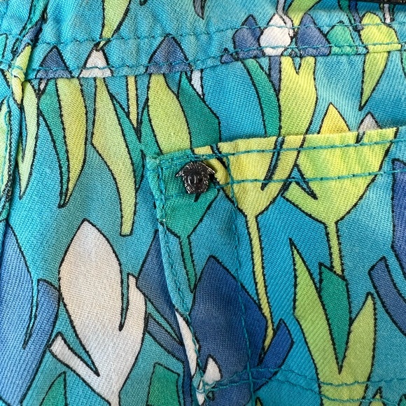 Multi colored Vintage Versace women’s pants - Picture 3 of 4